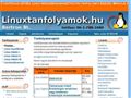 http://www.linuxtanfolyamok.hu ismertető oldala